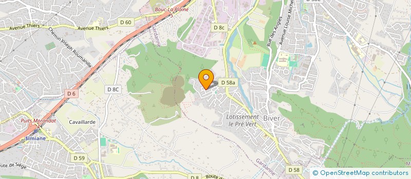 localisation de l'entreprise MONSIEUR YOAN SQUILLARI à GARDANNE