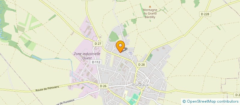 localisation de l'entreprise MONSIEUR YOAN SZCZECH à PUISEAUX