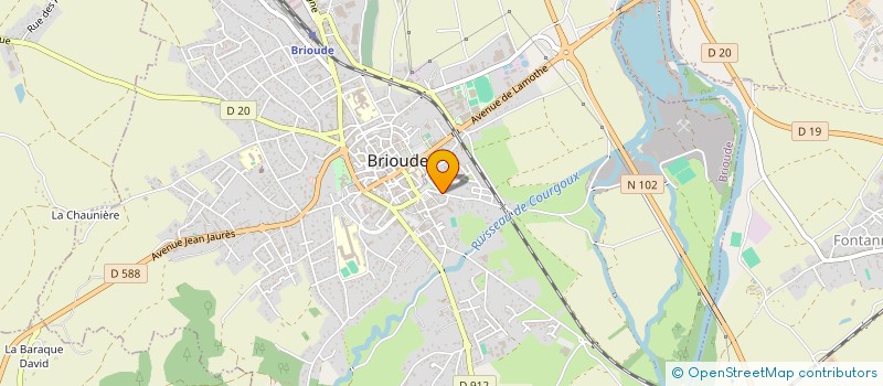 localisation de l'entreprise MONSIEUR YOAN TARRIEU à BRIOUDE