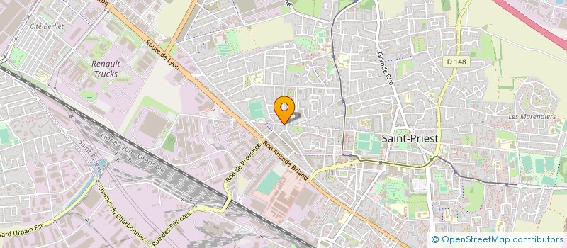 localisation de l'entreprise MONSIEUR YOAN VELLY  SAINT-PRIEST