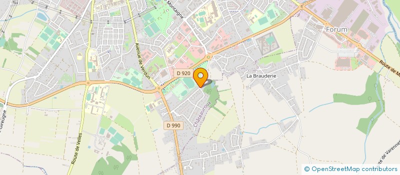 localisation de l'entreprise MONSIEUR YOAN VERKEN à CHATEAUROUX