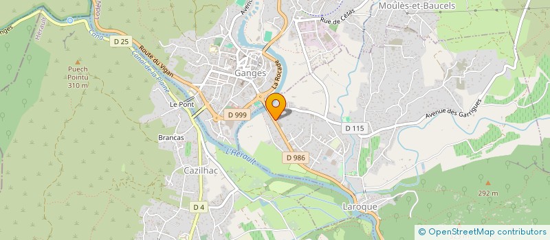 localisation de l'entreprise MONSIEUR YOAN VICENTE  LAROQUE