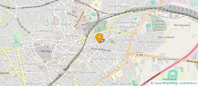 localisation de l'entreprise MONSIEUR YOAN VIGNES  NIMES