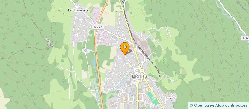 localisation de l'entreprise MONSIEUR YOAN VIOLLET  LAGNIEU