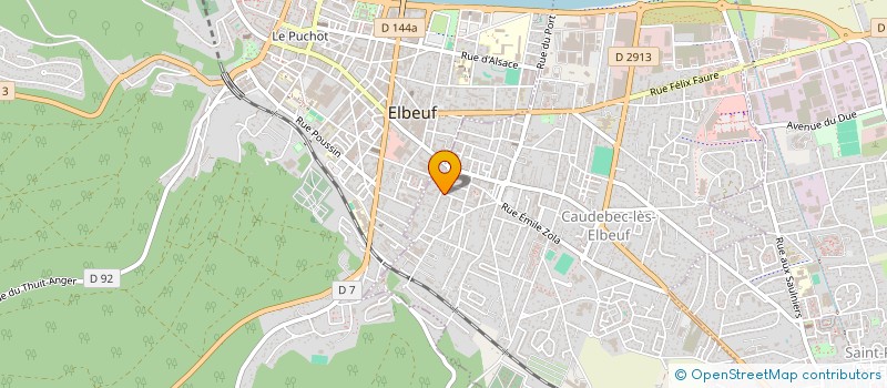 localisation de l'entreprise MONSIEUR YOANE CARRASCOSA  CAUDEBEC-LES-ELBEUF