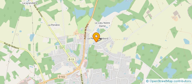 localisation de l'entreprise MONSIEUR YOANN ABRAHAMSE  ROMORANTIN-LANTHENAY