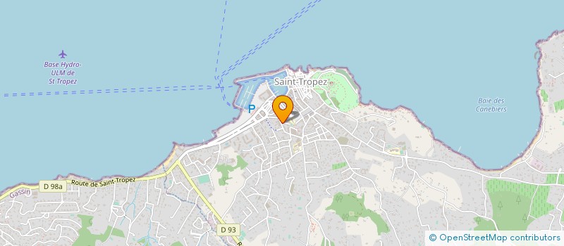 localisation de l'entreprise MONSIEUR YOANN ABRIAL à SAINT-TROPEZ