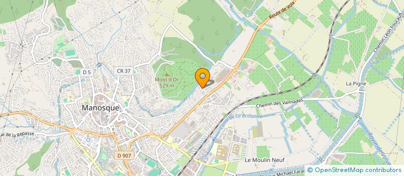 localisation de l'entreprise MONSIEUR YOANN ACIEN à MANOSQUE