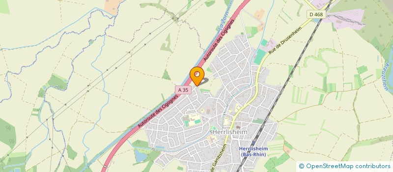 localisation de l'entreprise MONSIEUR YOANN ACKER  HERRLISHEIM