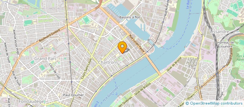 localisation de l'entreprise MONSIEUR YOANN AKOUESSON  BORDEAUX