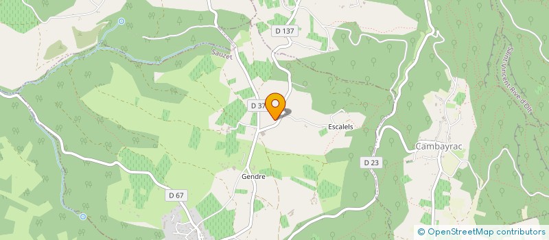 localisation de l'entreprise MONSIEUR YOANN ALBERTO  CAMBAYRAC