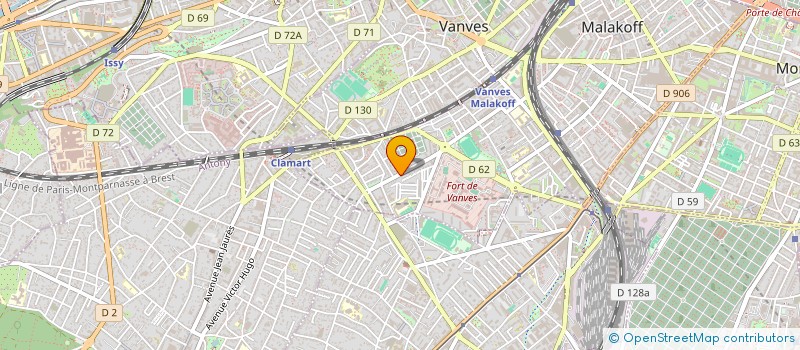 localisation de l'entreprise MONSIEUR YOANN ALNET  MALAKOFF