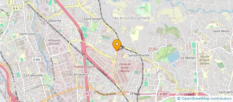 localisation de l'entreprise MONSIEUR YOANN AMMAR à MARSEILLE