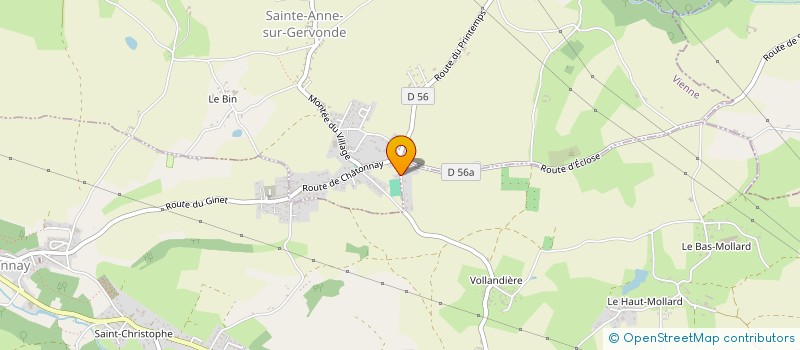 localisation de l'entreprise MONSIEUR YOANN ANGONIN  MONTAIGU-LES-BOIS