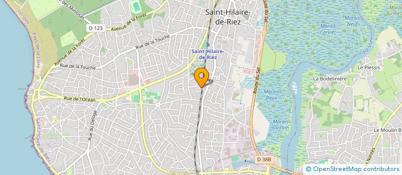 localisation de l'entreprise MONSIEUR YOANN ARMANGE  NOTRE-DAME-DE-RIEZ