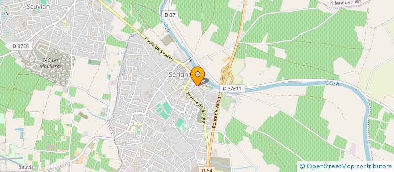localisation de l'entreprise MONSIEUR YOANN ARNAU à SAUVIAN