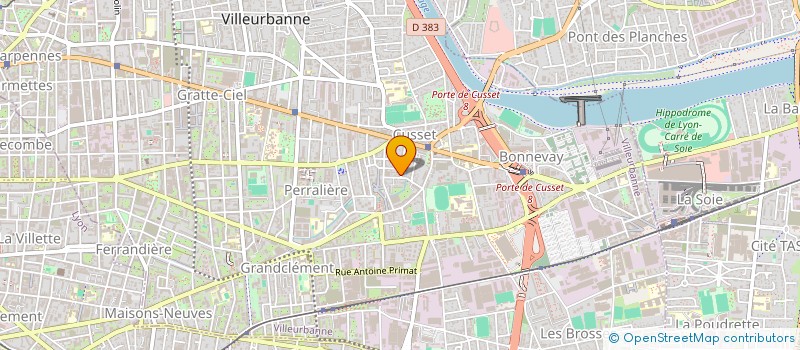 localisation de l'entreprise MONSIEUR YOANN ASSOULINE  VILLEURBANNE