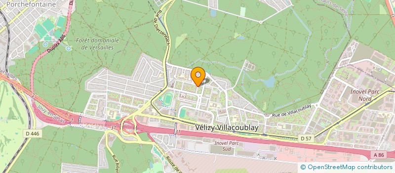 localisation de l'entreprise MONSIEUR YOANN ATTIA  VELIZY-VILLACOUBLAY