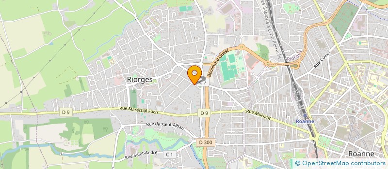 localisation de l'entreprise MONSIEUR YOANN AUGUSTO  RIORGES