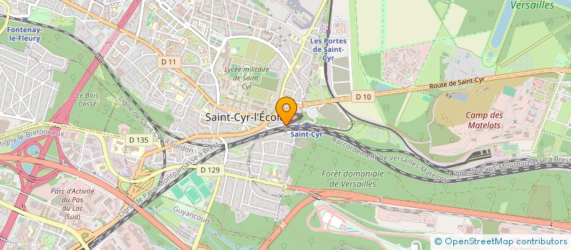 localisation de l'entreprise MONSIEUR YOANN AYOUB à SAINT-CYR-L'ECOLE