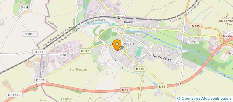 localisation de l'entreprise MONSIEUR YOANN BARALLE à OULINS