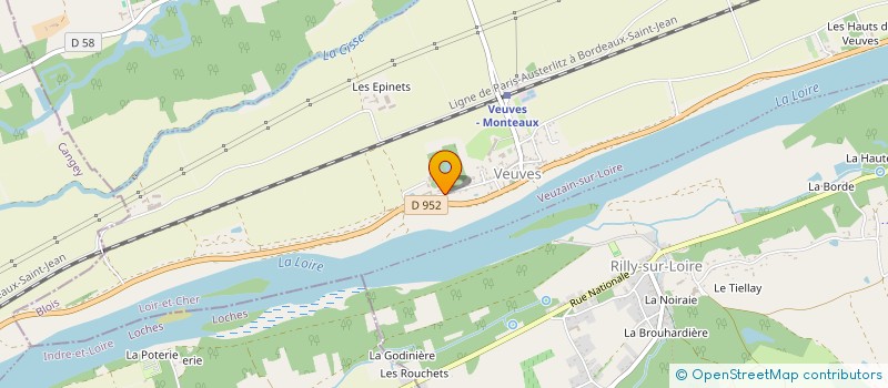 localisation de l'entreprise MONSIEUR YOANN BARBOT  VEUZAIN-SUR-LOIRE