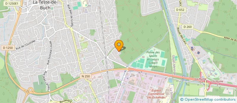 localisation de l'entreprise MONSIEUR YOANN BARLIER  LA TESTE-DE-BUCH