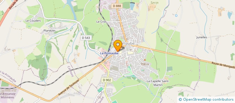 localisation de l'entreprise MONSIEUR YOANN BARRAU à LUC-LA-PRIMAUBE