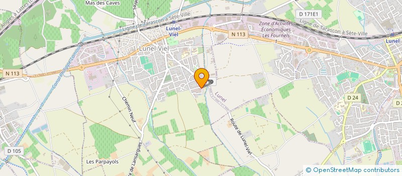 localisation de l'entreprise MONSIEUR YOANN BASKA  LUNEL-VIEL