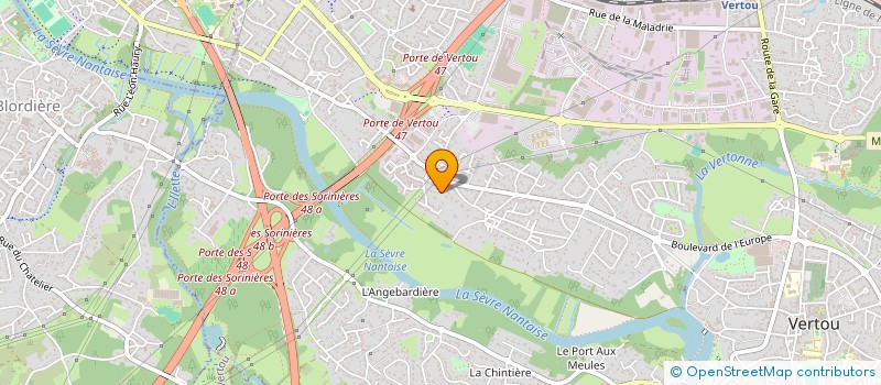 localisation de l'entreprise MONSIEUR YOANN BAYLE à VERTOU