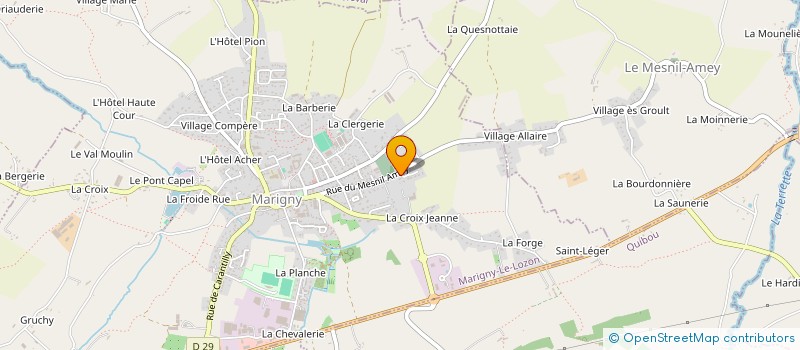 localisation de l'entreprise MONSIEUR YOANN BAZILE à MARIGNY-LE-LOZON