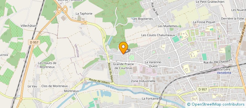 localisation de l'entreprise MONSIEUR YOANN BEQUIN  VENDOME