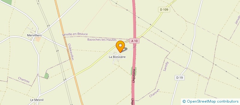 localisation de l'entreprise MONSIEUR YOANN BESNARD à BAZOCHES-LES-HAUTES