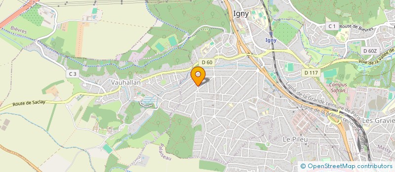 localisation de l'entreprise MONSIEUR YOANN BETTI à IGNY