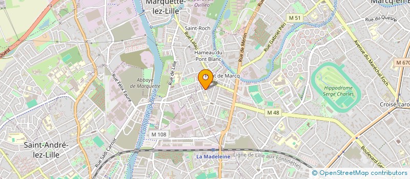 localisation de l'entreprise MONSIEUR YOANN BIANCHIN à MARCQ-EN-BARŒUL