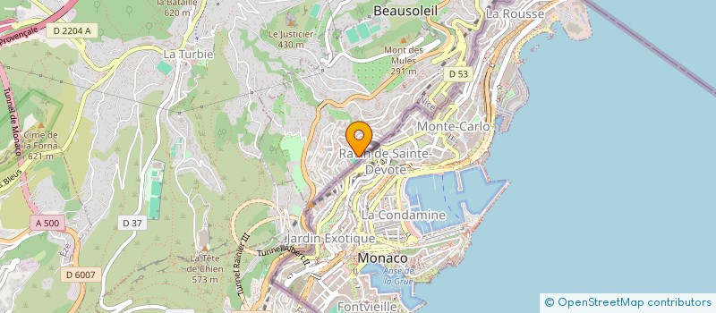 localisation de l'entreprise MONSIEUR YOANN BINSINGER  BEAUSOLEIL