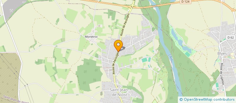 localisation de l'entreprise MONSIEUR YOANN BLANC  SAINT-JEAN-DE-NIOST