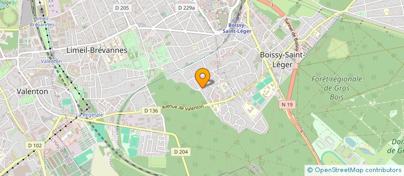 localisation de l'entreprise MONSIEUR YOANN BLESTEL  LIMEIL-BREVANNES