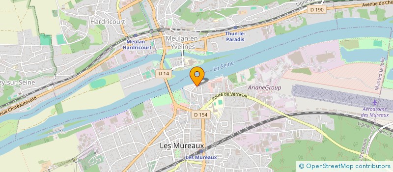 localisation de l'entreprise MONSIEUR YOANN BORDAGE à LES MUREAUX
