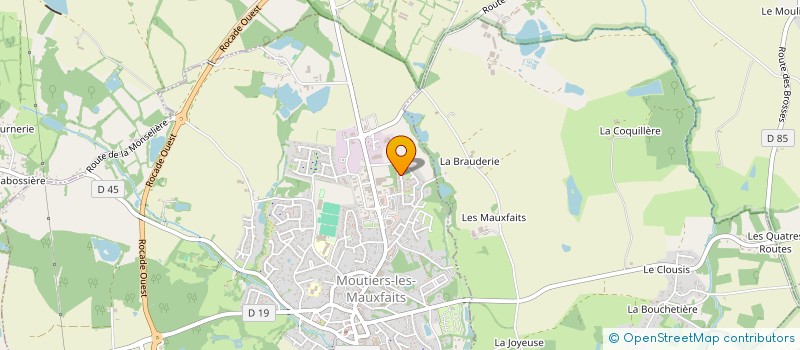 localisation de l'entreprise MONSIEUR YOANN BOUET à MOUTIERS-LES-MAUXFAITS