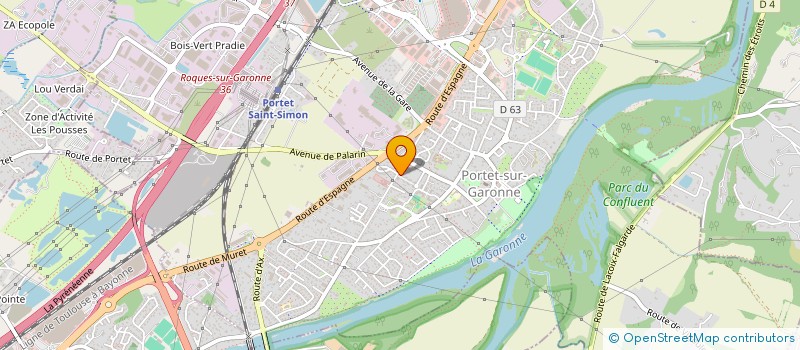 localisation de l'entreprise MONSIEUR YOANN BOUGUENNEC  PORTET-SUR-GARONNE