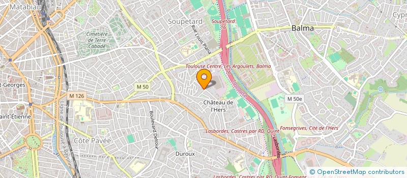 localisation de l'entreprise MONSIEUR YOANN BOURDONNAIS à TOULOUSE