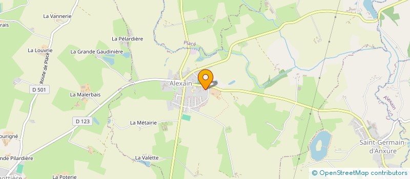 localisation de l'entreprise MONSIEUR YOANN BOURRE  ALEXAIN