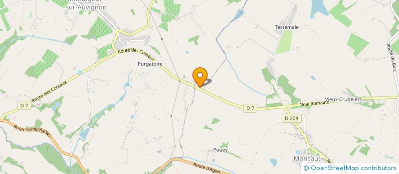 localisation de l'entreprise MONSIEUR YOANN BOURTHOL  MONCAUT