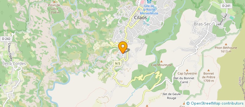 localisation de l'entreprise MONSIEUR YOANN BOYER  CILAOS