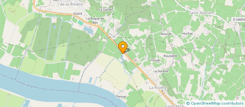 localisation de l'entreprise MONSIEUR YOANN BOZIER à LA RIVIERE
