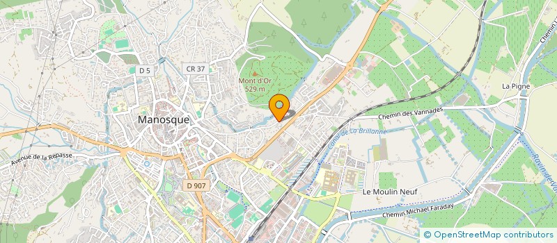 localisation de l'entreprise MONSIEUR YOANN BRASCOT à MANOSQUE