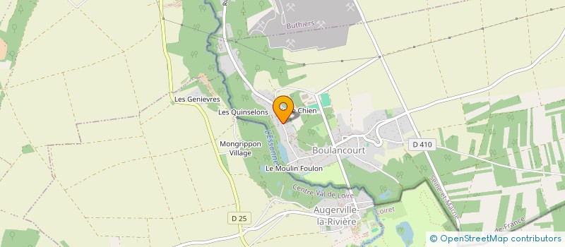 localisation de l'entreprise MONSIEUR YOANN BRIERE  BOULANCOURT