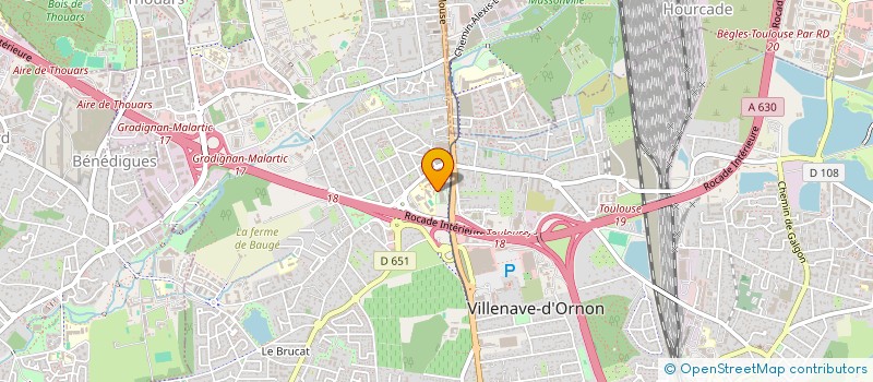 localisation de l'entreprise MONSIEUR YOANN BRIGNOL  MENESPLET