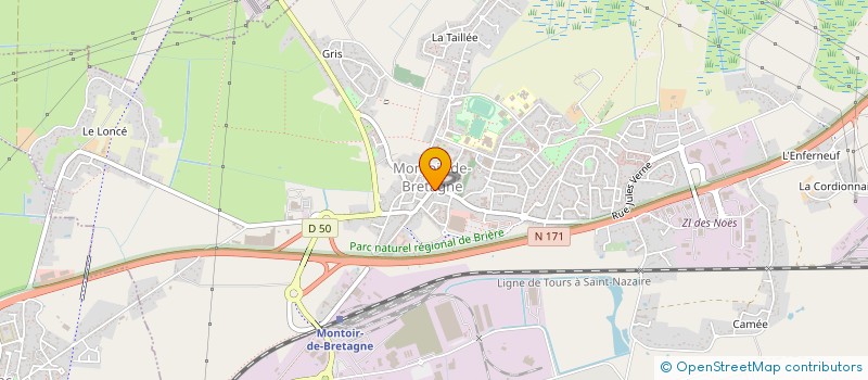 localisation de l'entreprise MONSIEUR YOANN CABELGUEN à MONTOIR-DE-BRETAGNE